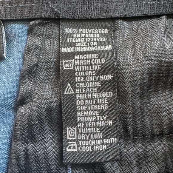 Pebble Beach Dry-Luxe Performance Shorts Blue Men's Size 38 Golf Activewear - Picture 6 of 11